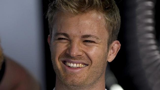 Mercedes driver Nico Rosberg was too fast for teammate Lewis Hamilton in opening practice.