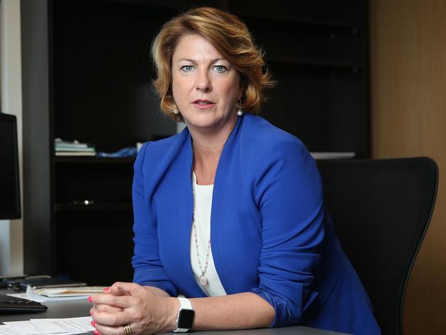 Pictured in Sydney is Melinda Pavey, Minister for Roads, Maritime and Freight who is part of an upcoming Road safety campaign. Picture: Richard Dobson