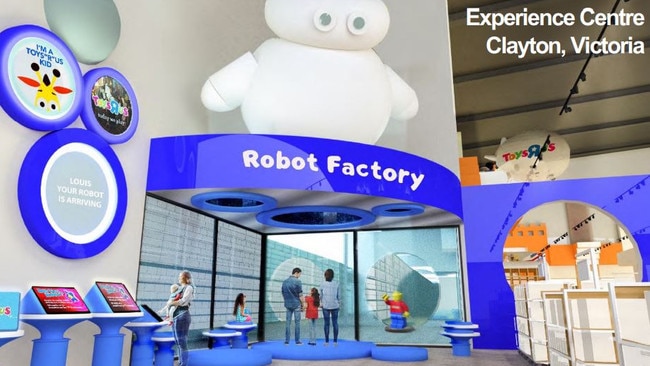 The Clayton store would feature a ‘Robot Factory’. Picture: Supplied