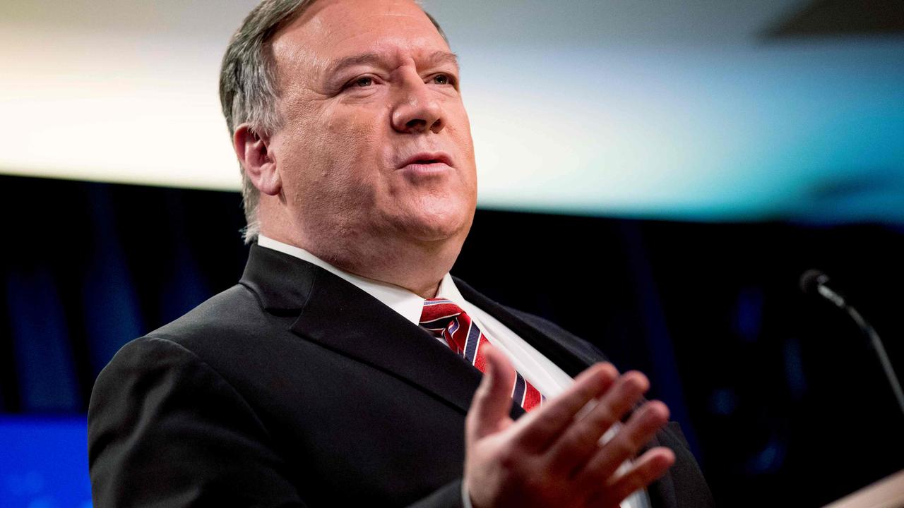 US Secretary of State Mike Pompeo.