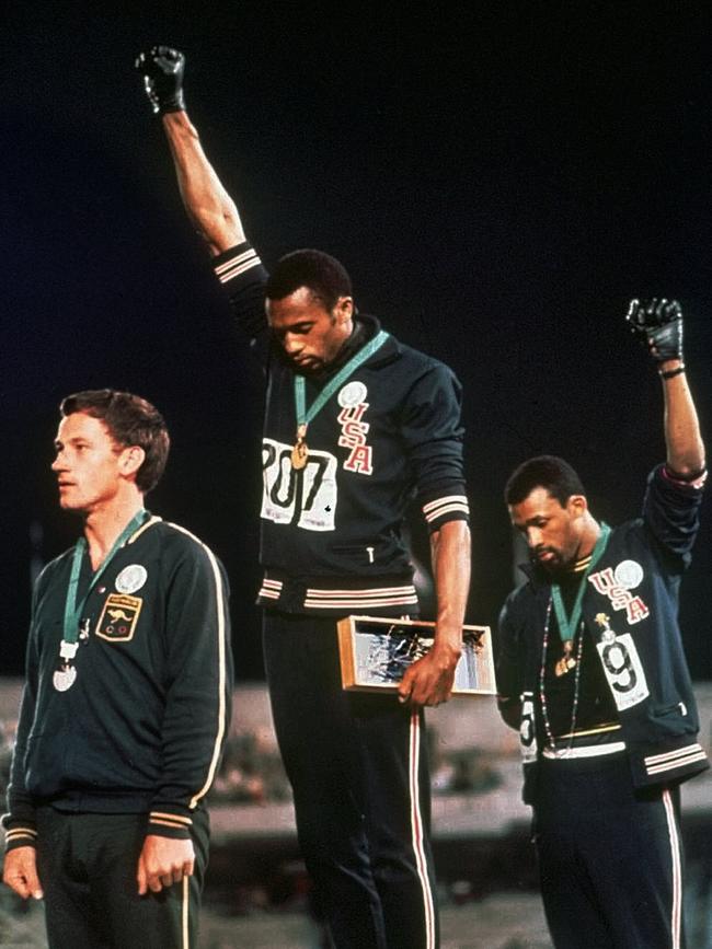 Tommie Smith & John Carlos’ Black Power Salute meant something. But the Socceroos risk nothing with their protest.