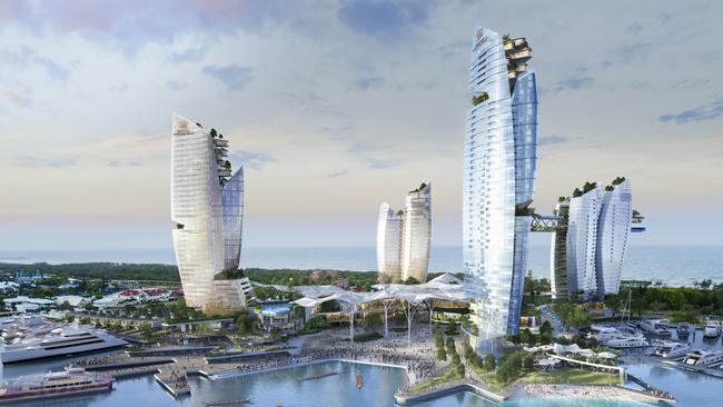 ASF consortium is proposing a hotel and casino resort development to be built on land between Sea World and Palazzo Versace on the Gold Coast