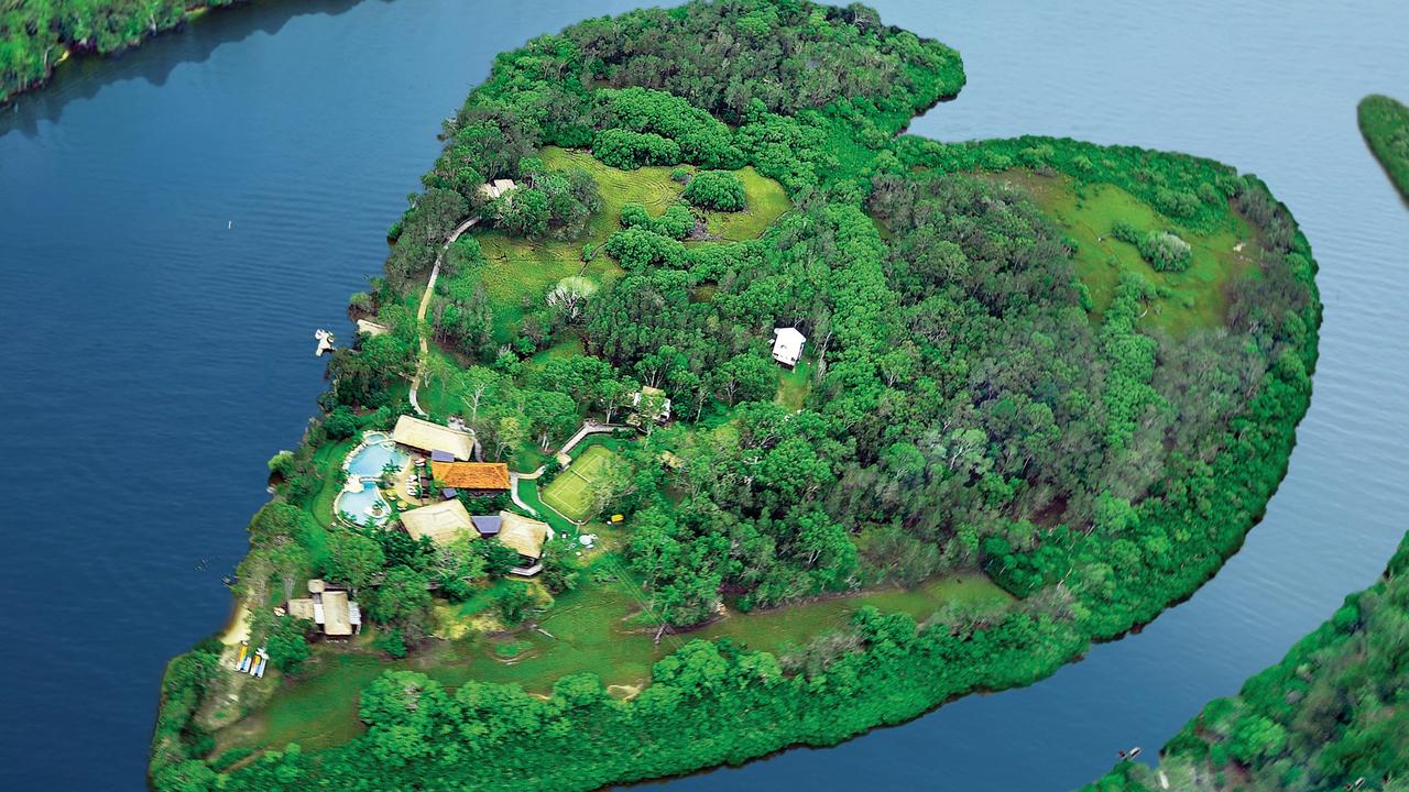 My $20k night on Branson’s heart-shaped private island