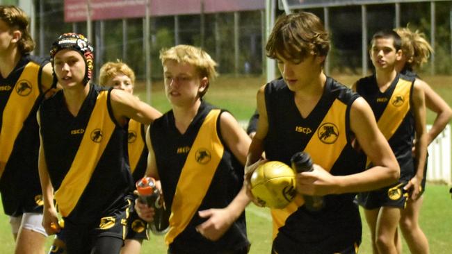 Glenelg’s under-13 and under-14 outfits will take on North Adelaide in the SANFL Development Leagues this Friday night. Both matches will be live streamed here by The Advertiser. Picture: Glenelg Football Club