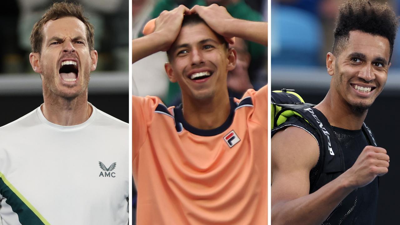 Andy Murray, Alexei Popyrin and Michael Mmoh are part of the Australian Open's wide-open bottom quarter.