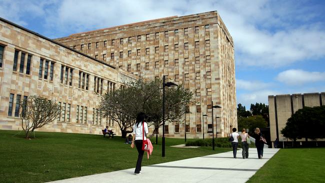 The University of Queensland has strongly distanced itself from the white student union founded by its students.