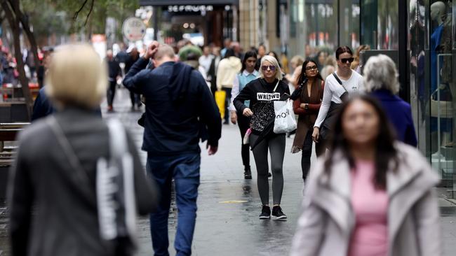 There is extended hours leading up to Christmas and on Boxing Day at Westfield. Picture: Damian Shaw/NCA NewsWire