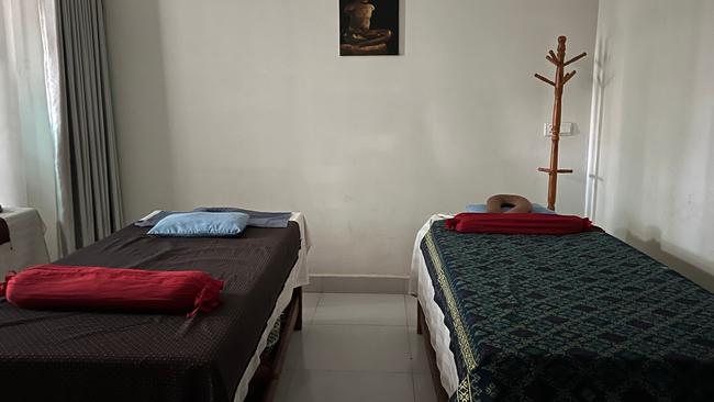 A treatment room at Angkor Seeing Hands. Picture: Amanda Woods