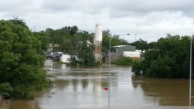 One of the two Gympie floods of 2013.