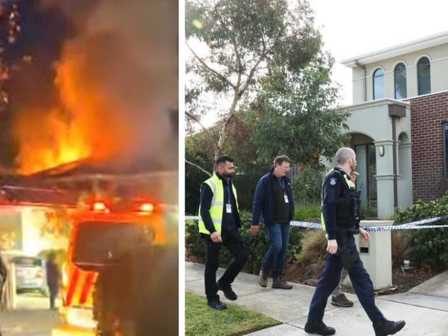 herald sun fire chadstone art