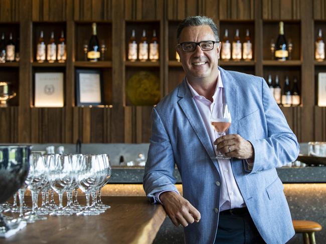 29/04/22 Treasury Wine Estates CEO Tim Ford at the newly opened St Huberts estate in the Yarra Valley. Aaron Francis / The Australian