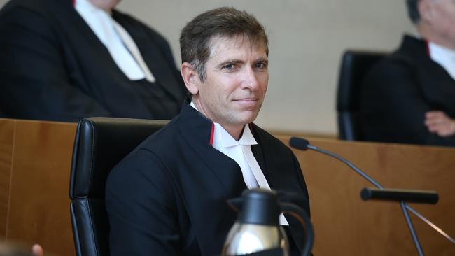 Justice Graeme Crow. Pic: Annette Dew