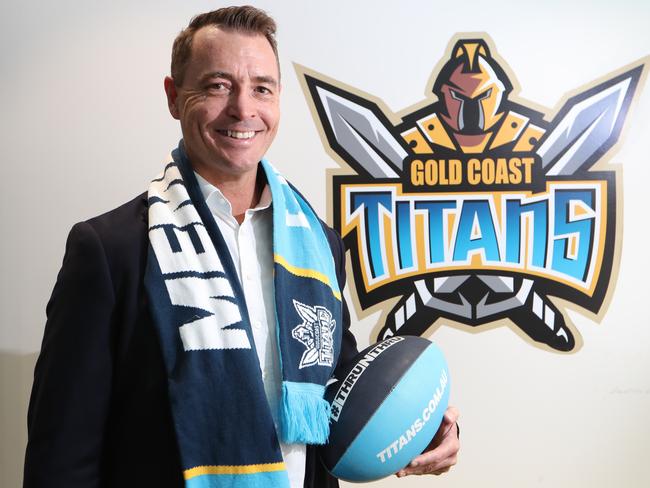 Titans CEO Steve Mitchell. Picture: Glenn Hampson