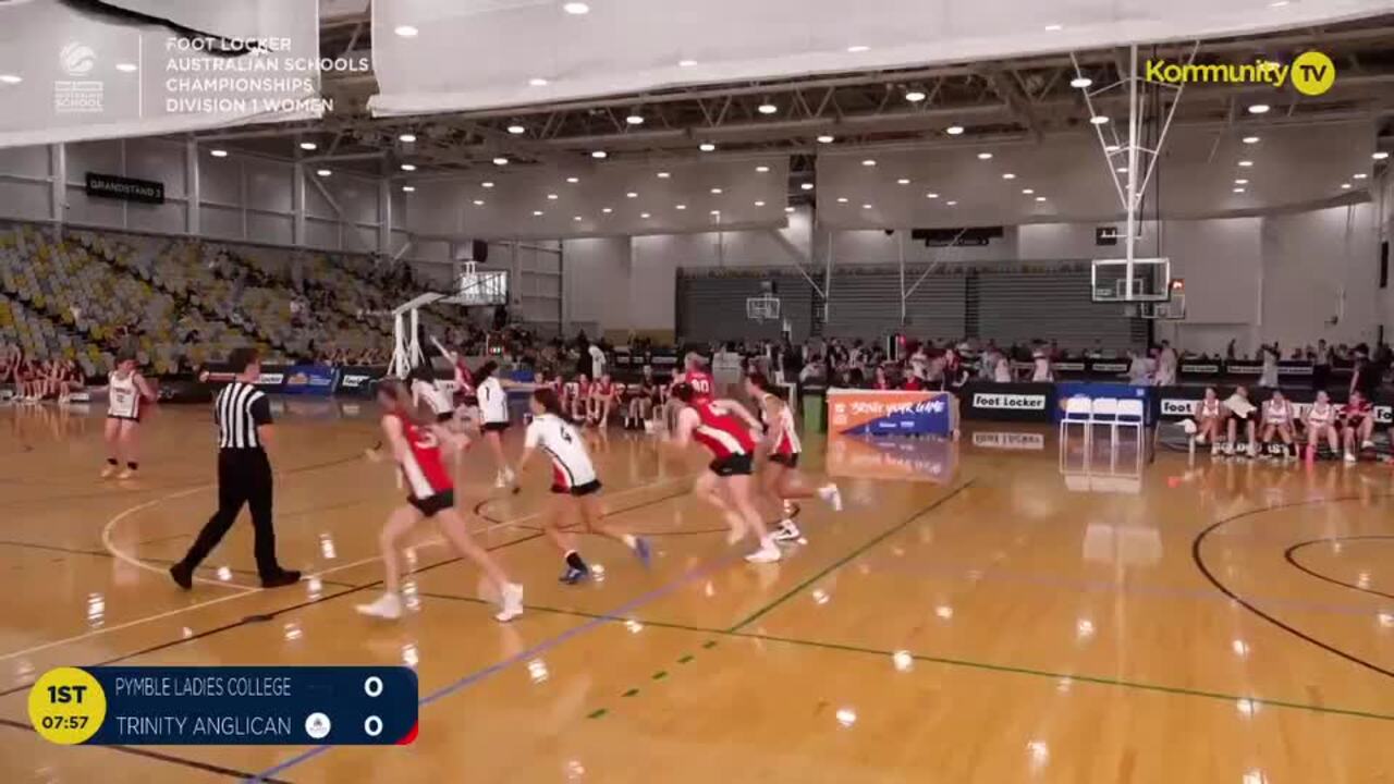 Replay: Pymble Ladies College v Trinity Anglican College (U20 Women Div 1)  - 2024 Basketball Australia Schools Championships Day 1