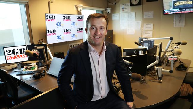 Tom Malone, Nine’s managing director of radio. Picture: John Feder