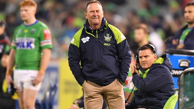 Ricky Stuart was left with a hole in his team. Picture: Robb Cox/NRL Photos