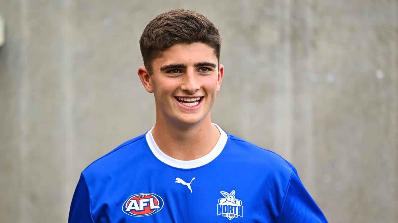 Harry Sheezel has featured in defence for North Melbourne.