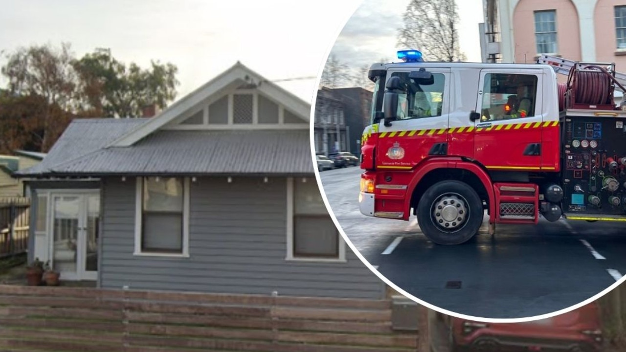 Moonah house fire hospitalises owner