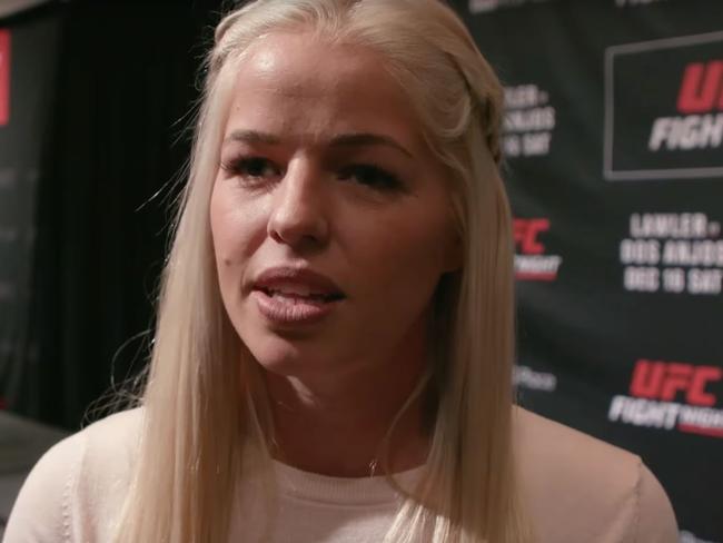 Danielle Nickerson copped some heat at UFC Orlando.