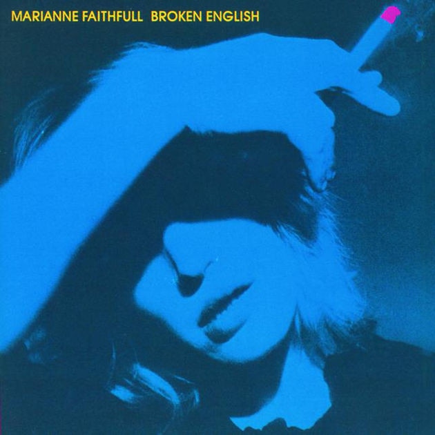 Marianne Faithfull’s classic album cover Broken English