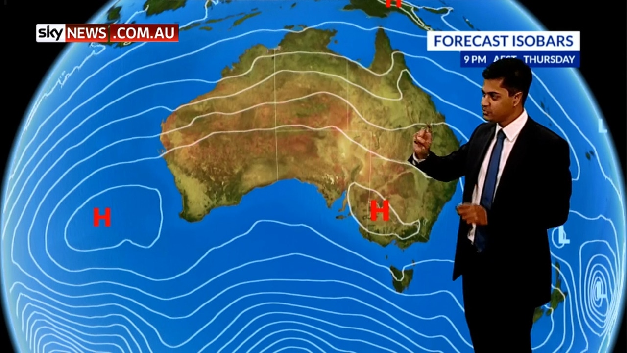 Weather Explained What Is A Synoptic Chart Sky News Australia 1956