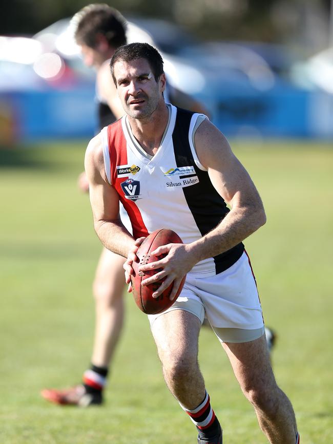 Chris McLaren (pictured in 2017) played in his first Koroit flag in 2003. Picture: Yuri Kouzmin