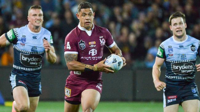 Dane Gagai had another big game for Queensland. Picture: Brenton Edwards