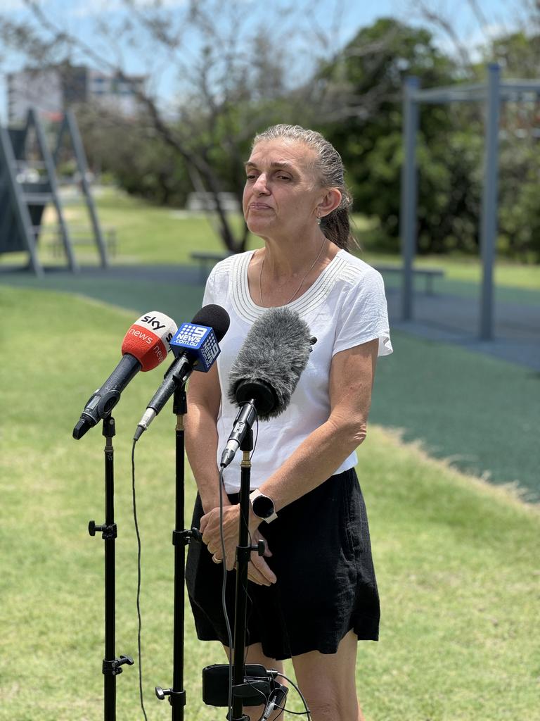Labrador resident Sharon Woodman, 45, said Gold Coasters are frustrated with poor cost of living support as more families face homelessness. Picture: Amaani Siddeek