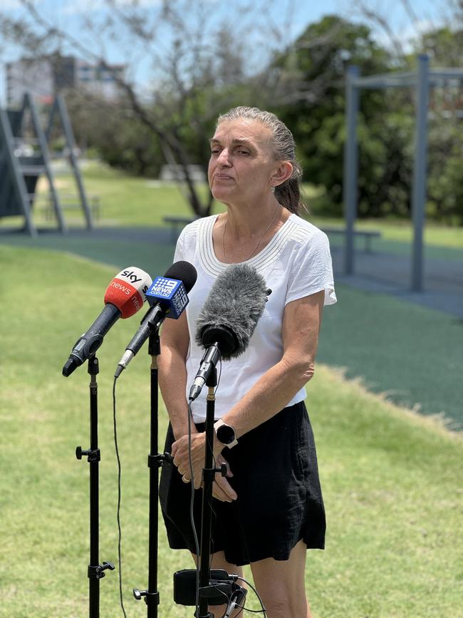 Labrador resident Sharon Woodman, 45, said Gold Coasters are frustrated with poor cost of living support as more families face homelessness. Picture: Amaani Siddeek