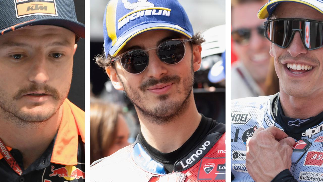 Jack Miller, Francesco Bagnaia, Marc Marquez