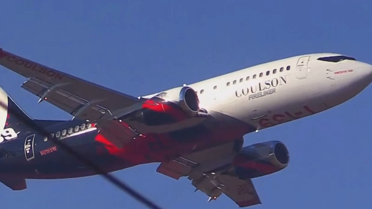 Plane crashes in Western Australia trying to battle a blaze Sky News