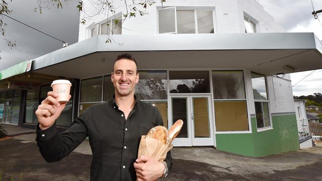 Julien Moussi is selling the Vermont General Store’s building after he recently opened to a strong response in early October. Picture: Nicki Connolly