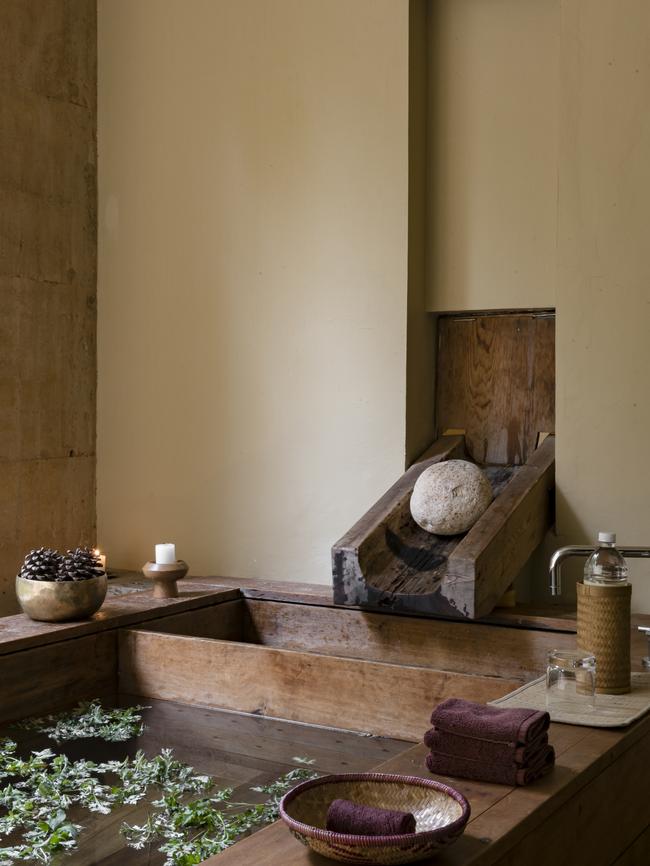 The hot stone bath in the spa is perfect for relaxation.