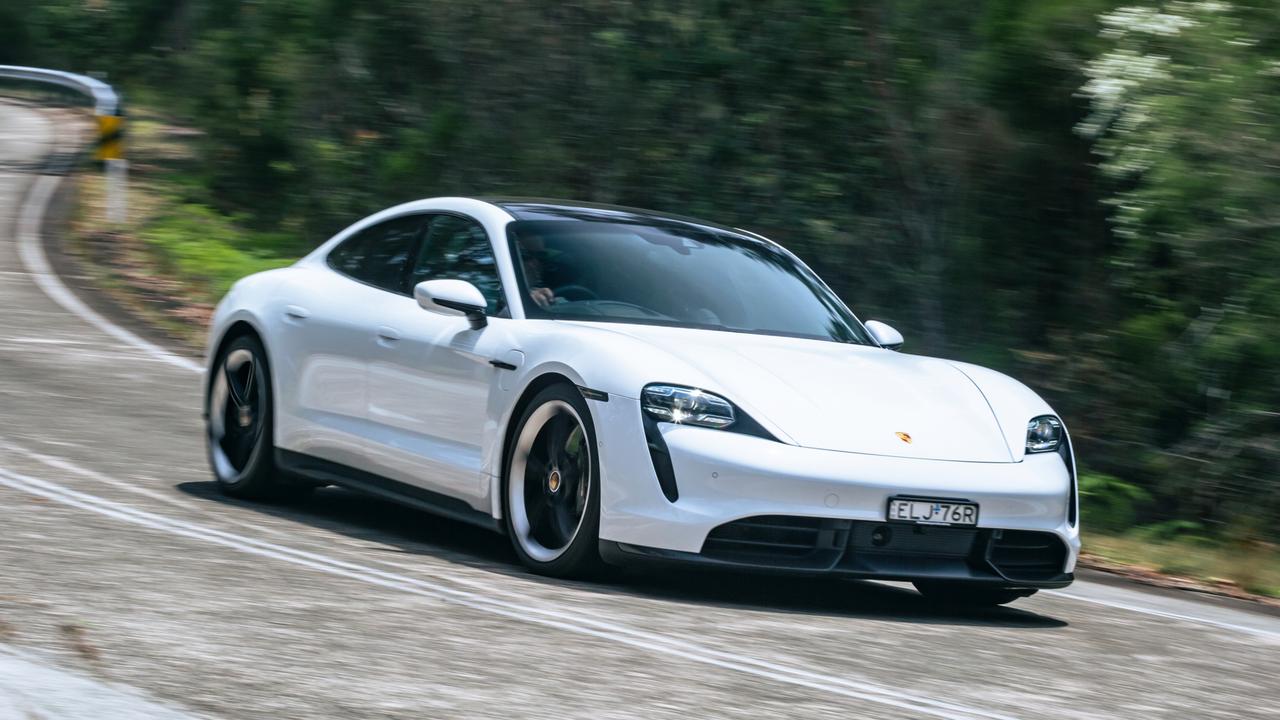 The Porsche Taycan shows just how enjoyable EVs are to drive. Photo by Thomas Wielecki