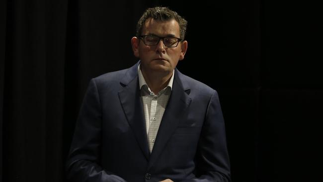 Victoria Premier Daniel Andrews says Stage 4 will cost another 250,000 their jobs. Picture: Darrian Traynor/Getty