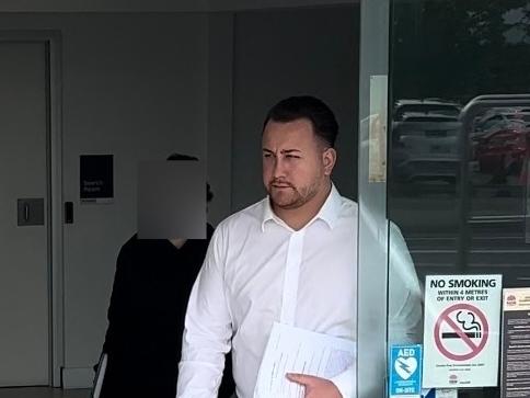 Jovan Nena leaving Penrith Local Court on Tuesday May 6 2025. Picture: Tileah Dobson