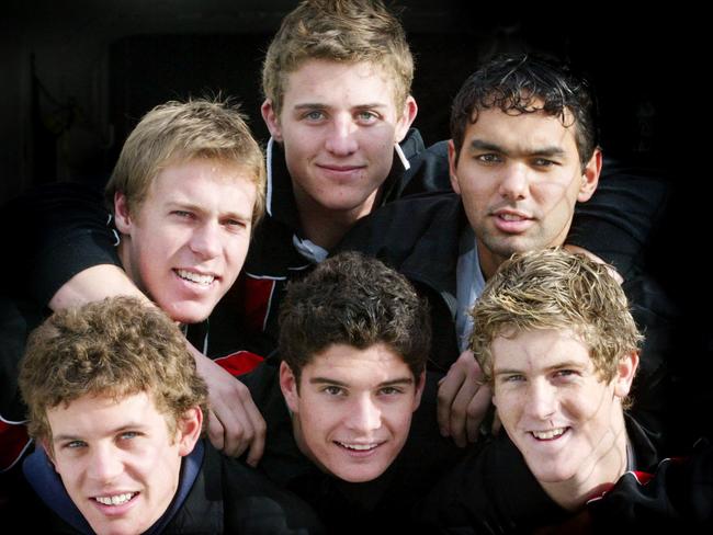 St Kilda enjoyed a great draft haul in 2001, including ‘nice’ Nick Dal Santo.