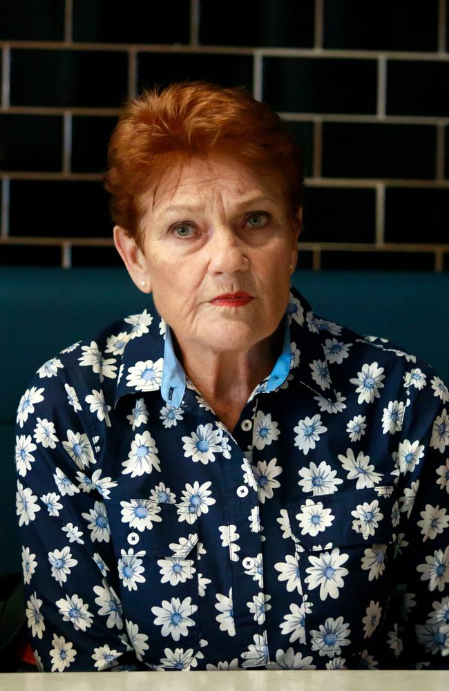 Senator Pauline Hanson. Katy McCallum was announced on June 21 as the One Nation candidate for Gympie at the 2024 state election. Photo: Steve Vit.