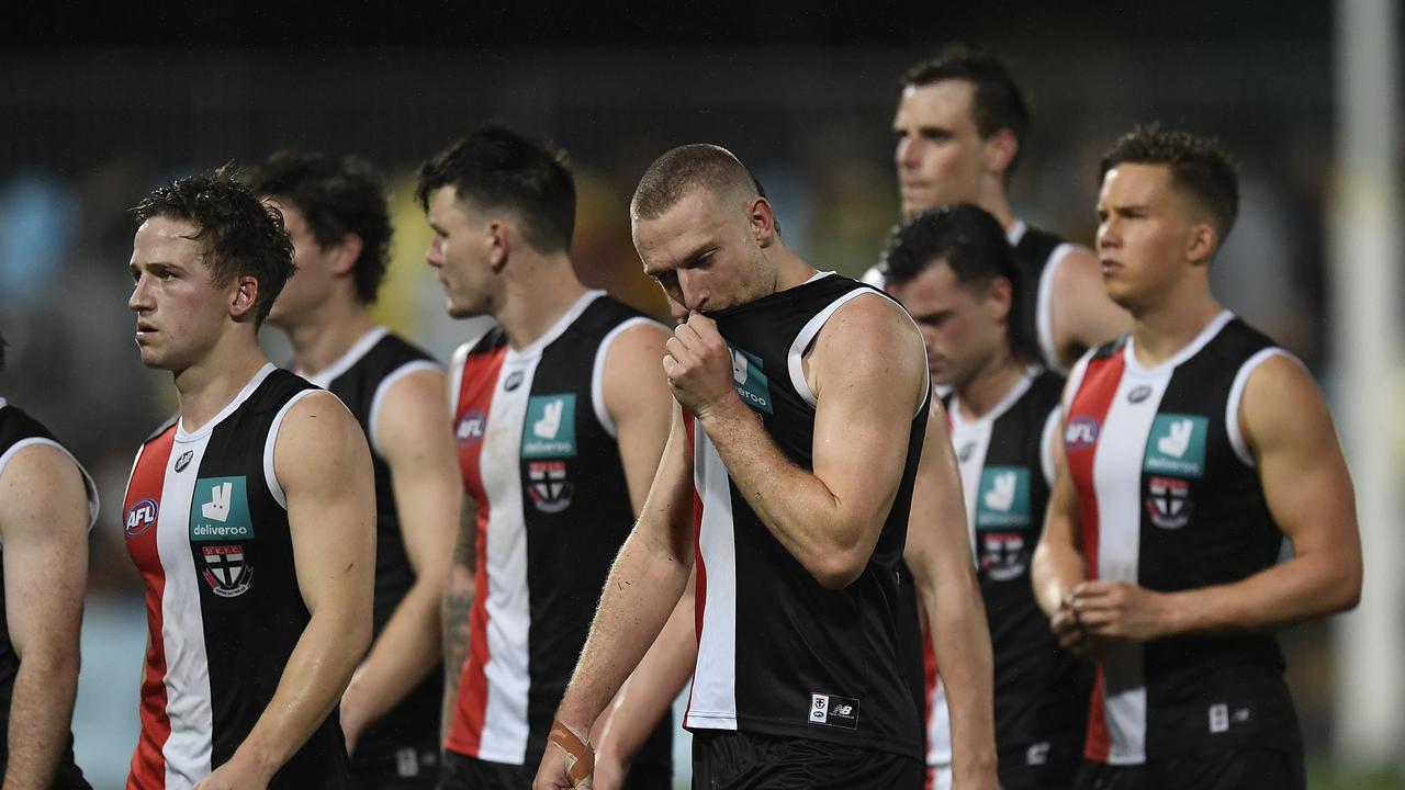 Tony Shaw blamed the players for the demoralising performance Picture: Ian Hitchcock/Getty Images