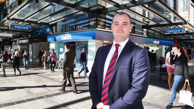 Cameron Taudevin, from Jones Lang LaSalle, says major department stores are downsizing and that adds to the pressure on vacancy rates at major shopping centres. Pic: The Courier-Mail