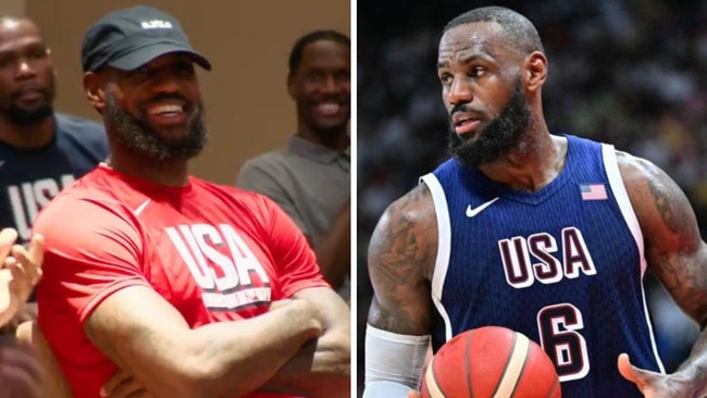 LeBron will be one of the USA's flagbearers.