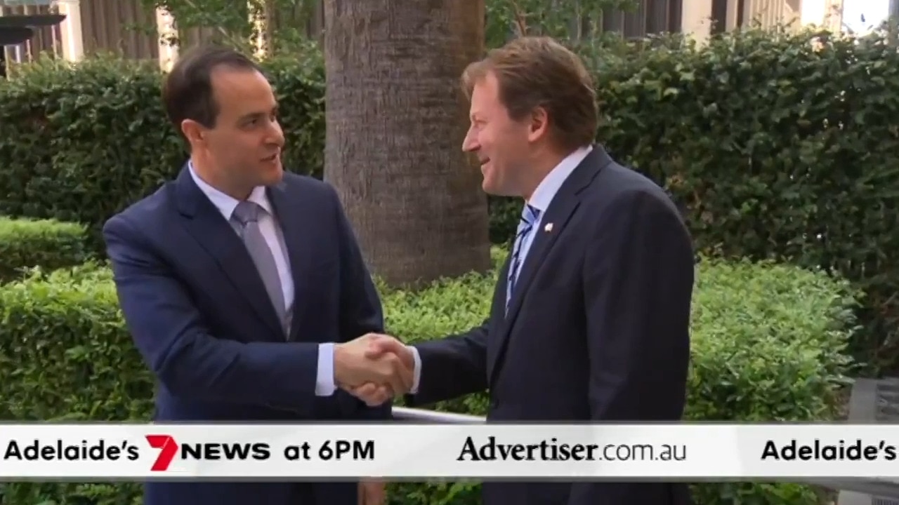 The Advertiser, 7NEWS Adelaide: New SA Liberals deputy, Rescued dog's reunion