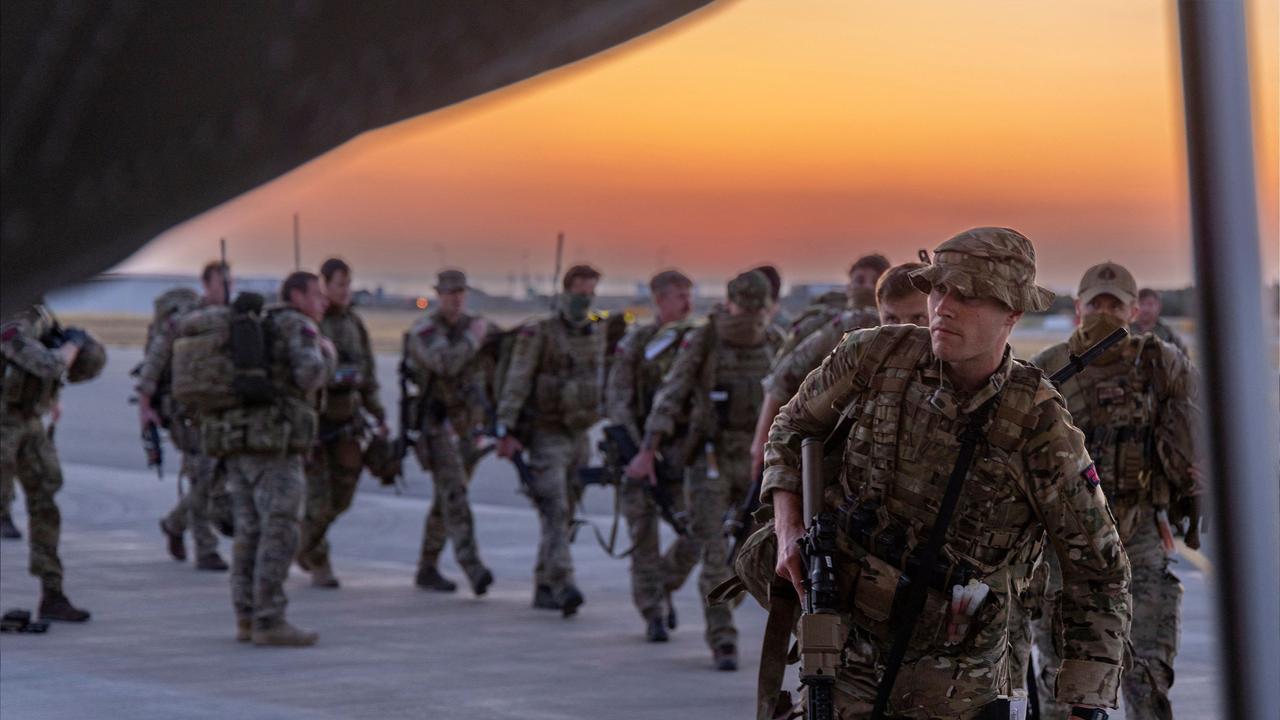 Military forces from around the world are offering their assistance. Picture: Mark Johnson / MOD / AFP