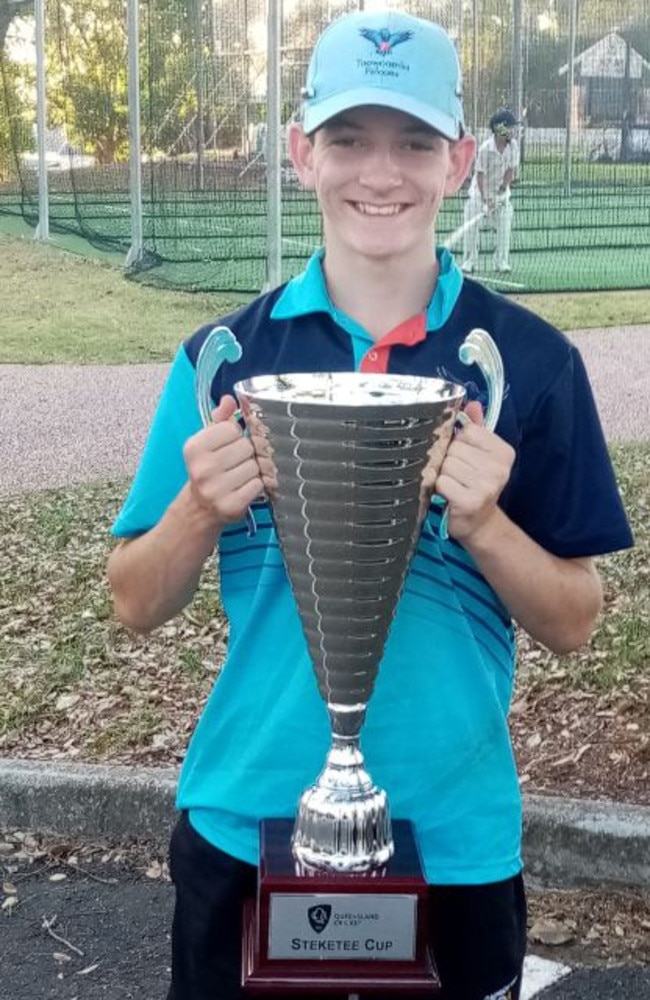 Fraser Judd after winning the Steketee Cup with Toowoomba.