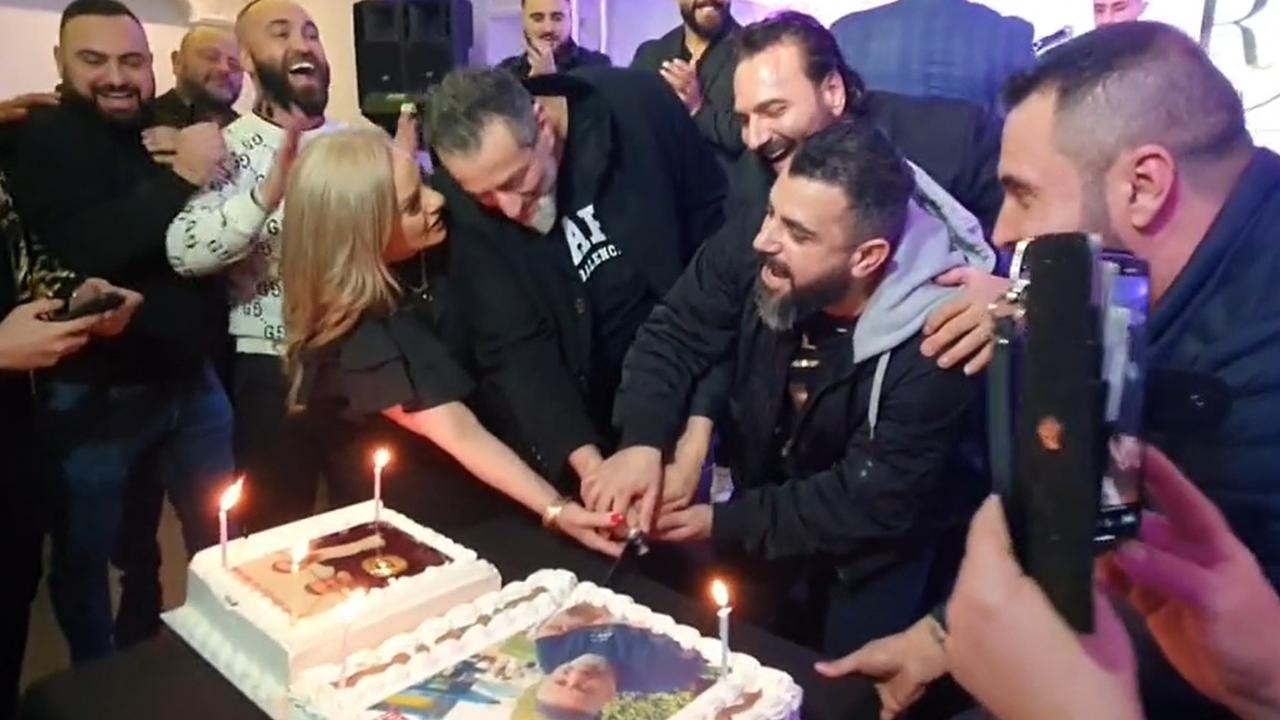 Convicted drug boss Fadi Haddara throws gangster bling birthday with ...