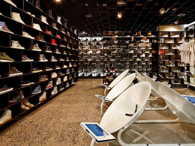 Sneakerboy’s Melbourne store.