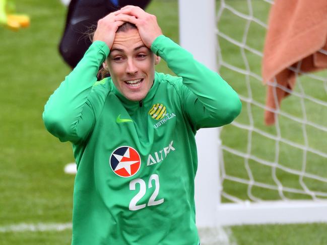 Midfielder Jackson Irvine isn’t freaking out about France. Picture: AFP