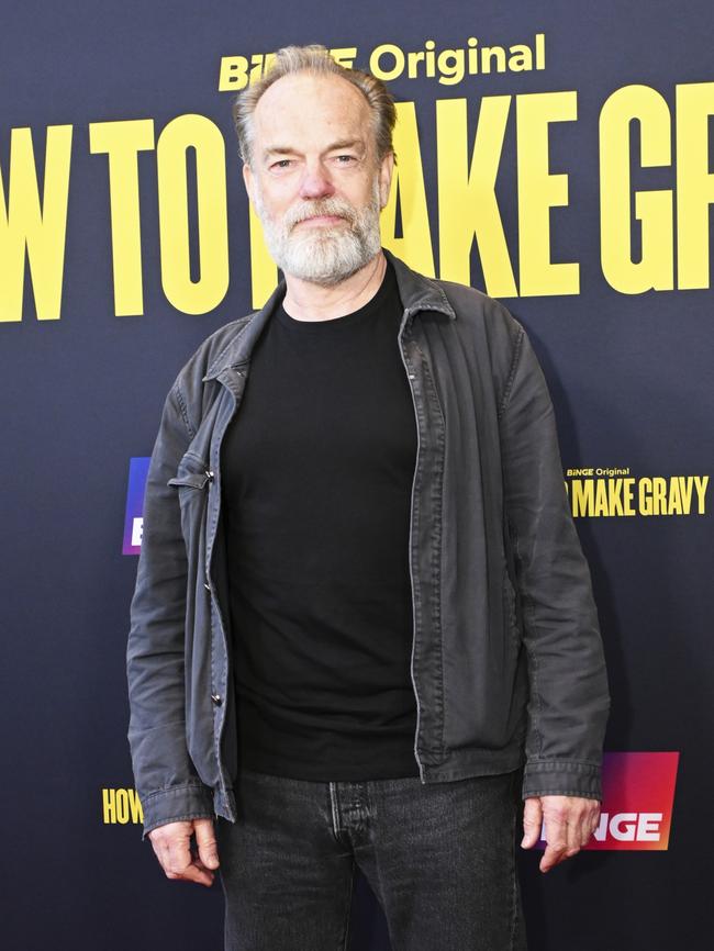 Hugo Weaving was also at the Sydney premiere held at the Palace Cinemas in Moore Park. Picture: Saverio Marfia/Getty Images