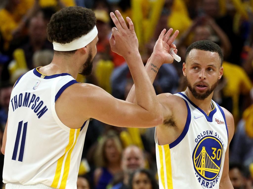 The Splash Brothers will be hard to stop on their way to another title. Picture: Harry How/Getty Images