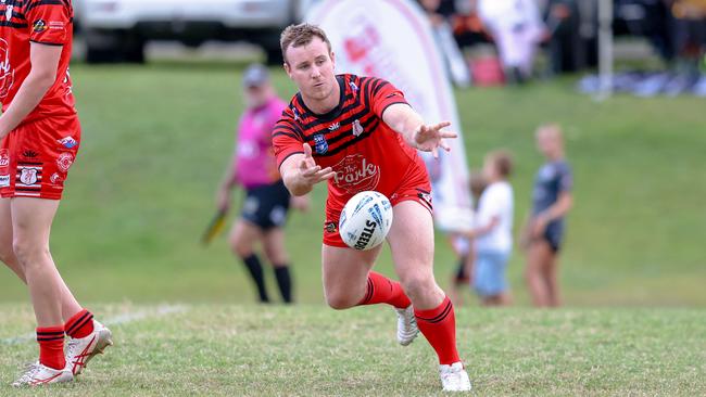 Byron Bay is sitting pretty at the top of the table. Picture: DC Sports Photography